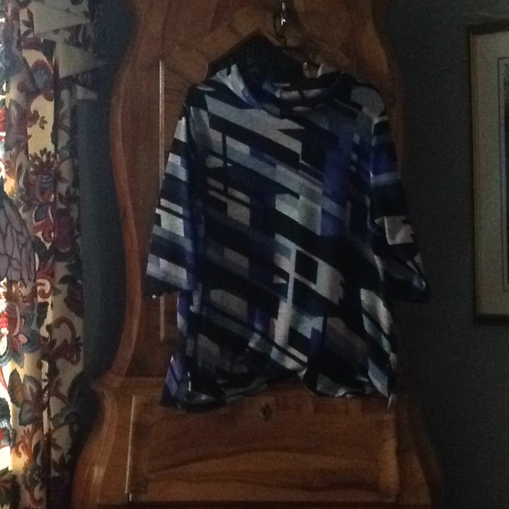 Top with cowl neck